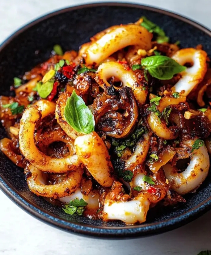 Spicy Thai Squid: Authentic & Easy Recipe for Bold Flavors 2 Spicy Thai Squid