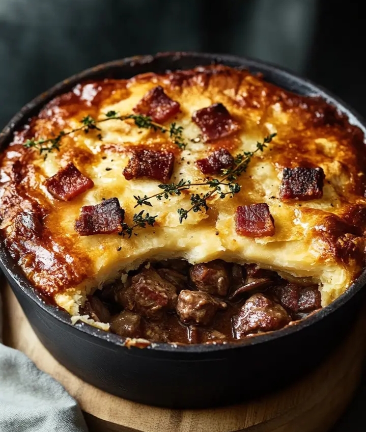 Steak Bacon Pie: The Ultimate Savory Delight 2 Steak Bacon Pie