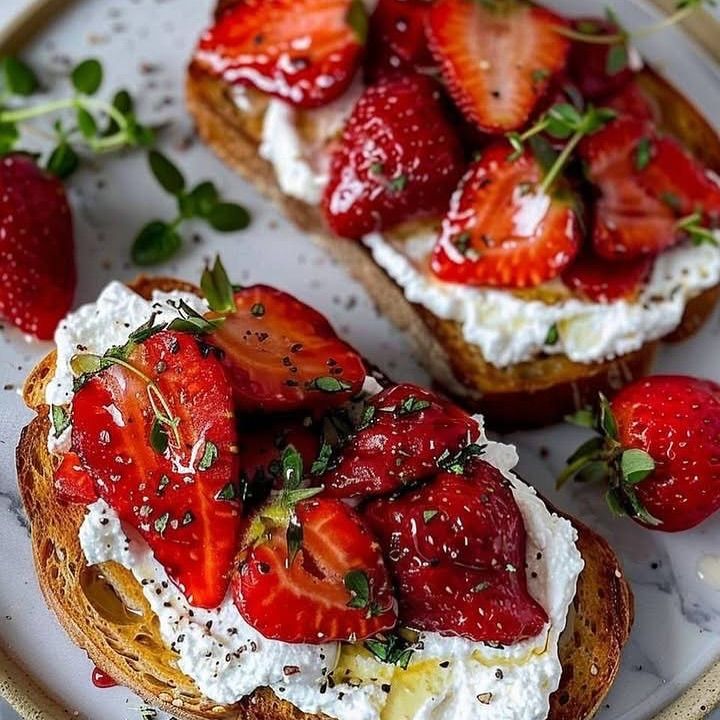 Sweet Strawberry Ricotta Toast: The Ultimate Breakfast Delight 2 Sweet Strawberry Ricotta Toast