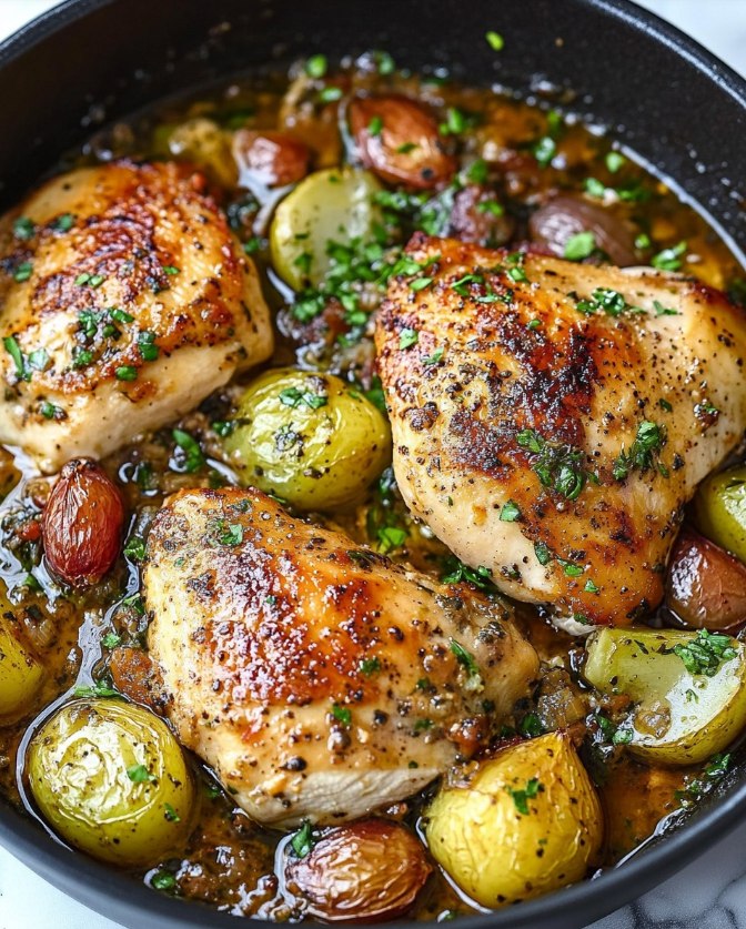 Vesuvio Chicken Delight: Savoureux & Facile Recipe 2 Vesuvio Chicken Delight