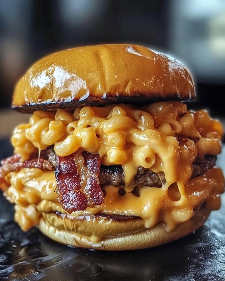 Bacon Mac Burger: The Ultimate Savory Delight 2 Bacon Mac Burger