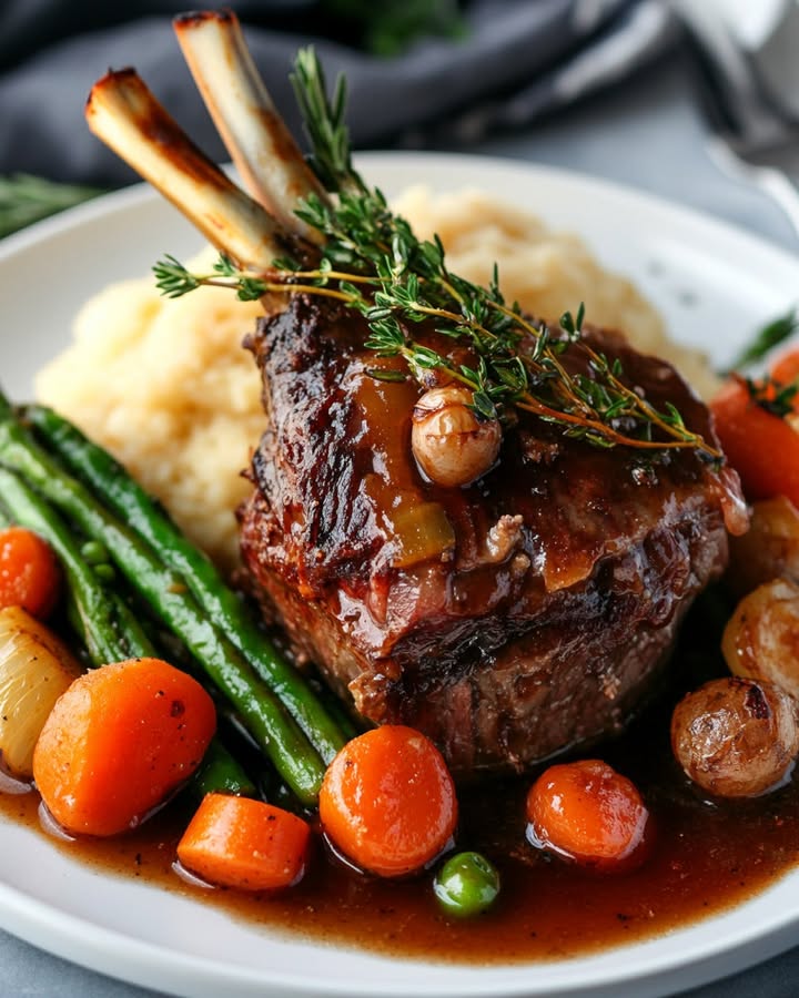 Braised Lamb Shanks: The Ultimate Savory Delight 2 Braised Lamb Shanks