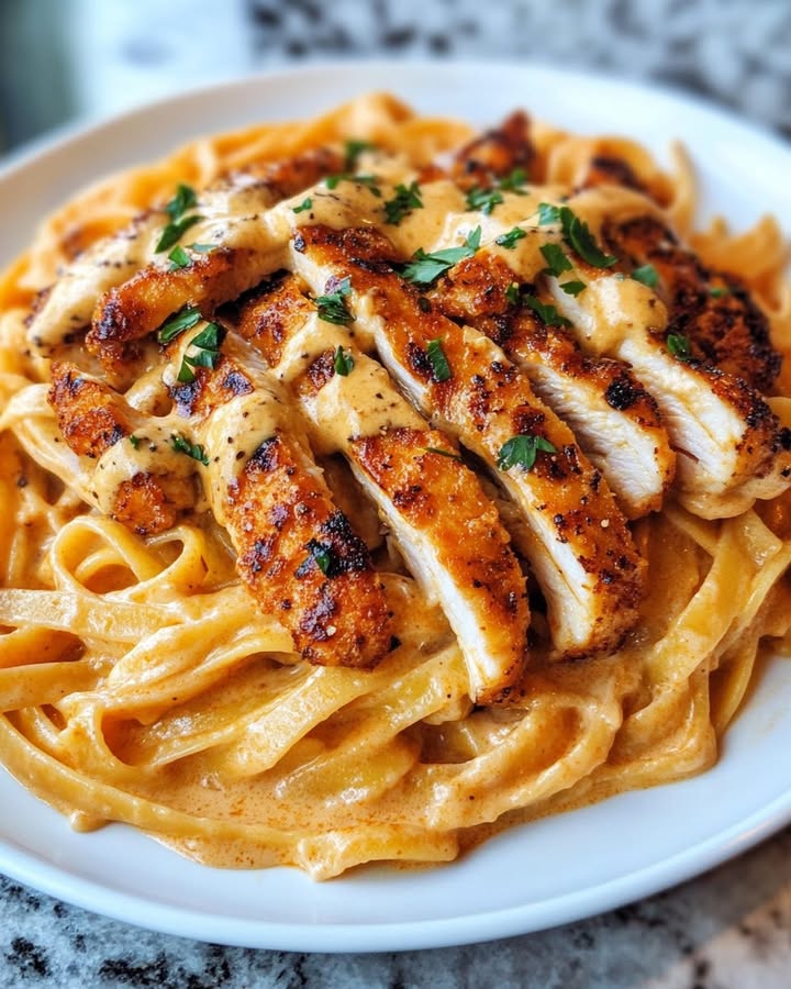 Cajun Chicken Alfredo