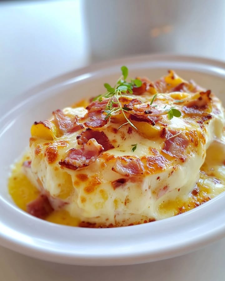 Cheesy Bacon Gratin Recipe: Irresistibly Savory & Easy 2 Cheesy Bacon Gratin