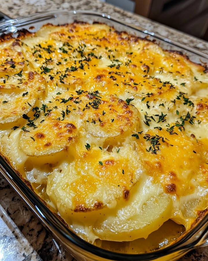 Cheesy Garlic Potatoes: The Ultimate Easy Recipe 2 Cheesy Garlic Potatoes