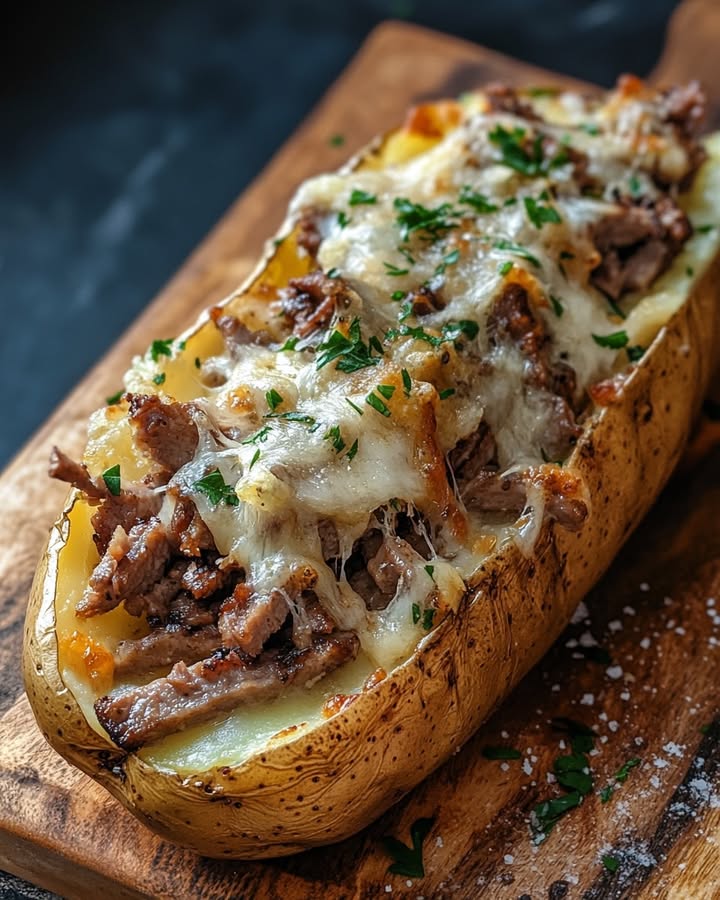 Cheesy Steak Potatoes: The Ultimate Comfort Dish 2 Cheesy Steak Potatoes