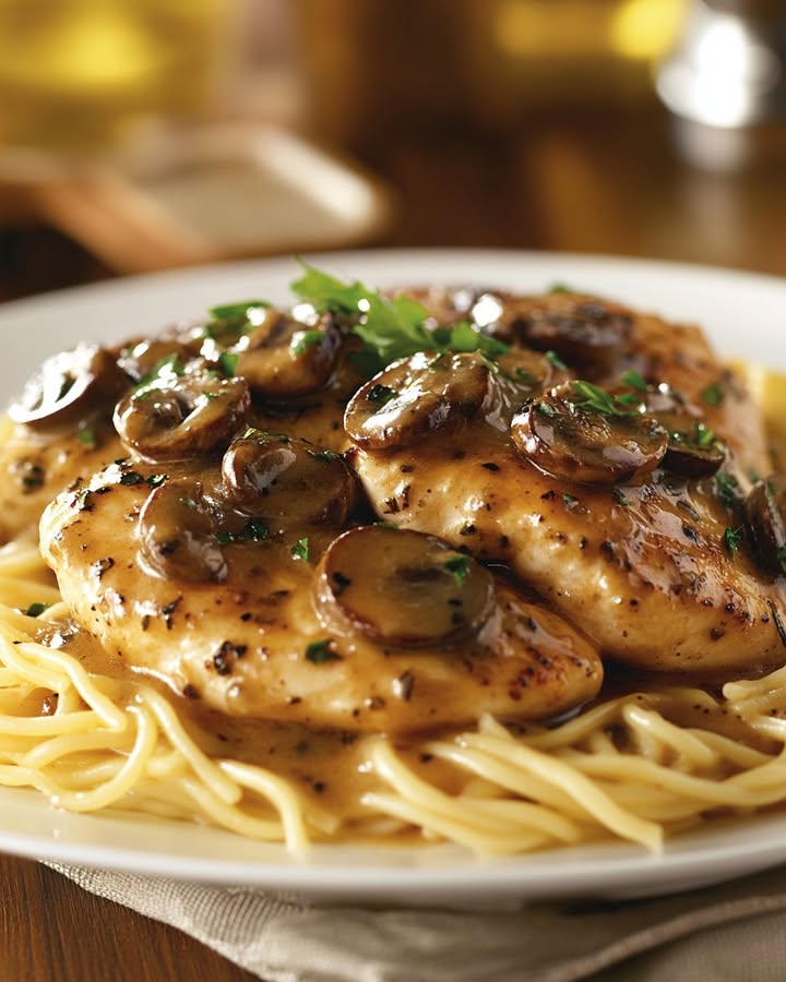 Chicken Marsala Delight: Savory & Effortless Italian Classic 2 Chicken Marsala Delight