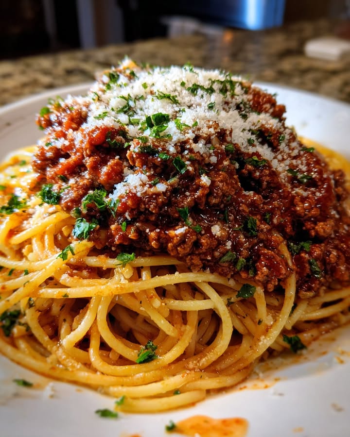 Classic Meat Sauce Recipe: Savory & Simple Perfection 2 Classic Meat Sauce