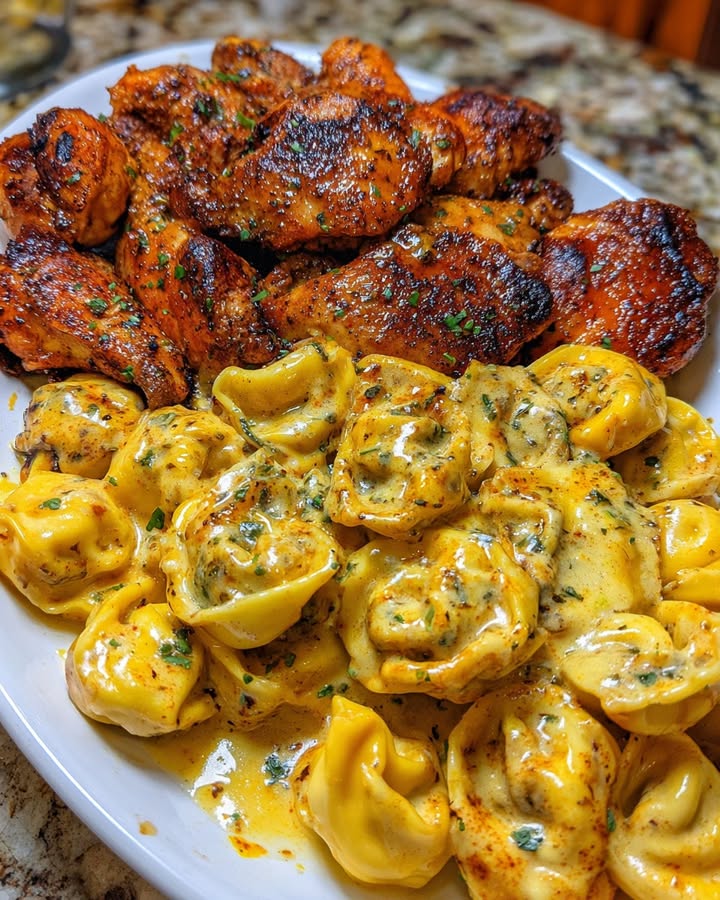 Creamy Garlic Tortellini: Best Savory Pasta Delight 2 Creamy Garlic Tortellini
