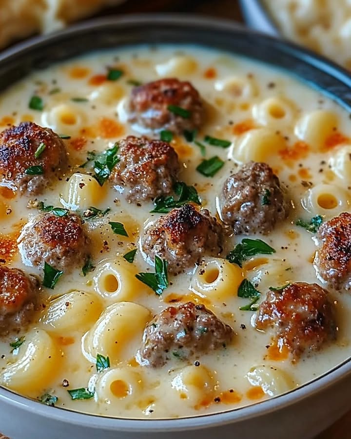 Creamy Sausage Ditalini Soup: Best Hearty Comfort Food 2 Creamy Sausage Ditalini Soup
