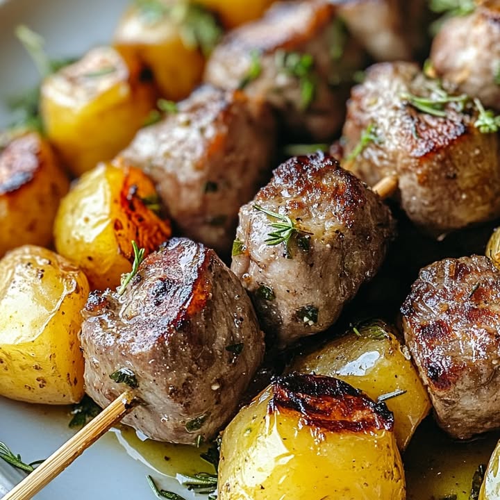 Delicious Lamb Skewers: Effortlessly Savory & Juicy Recipe 2 Delicious Lamb Skewers