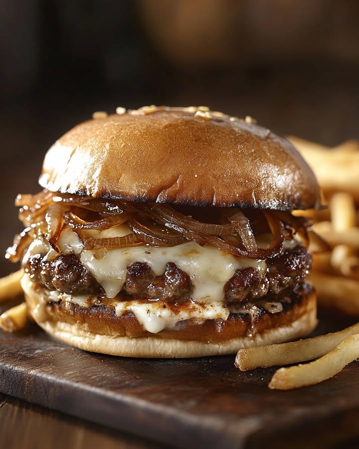 French Onion Burgers: Savoureux and Easy to Make at Home 2 French Onion Burgers
