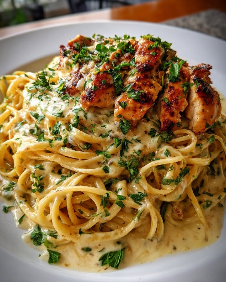Garlic Chicken Alfredo: The Ultimate Creamy Delight 2 Garlic Chicken Alfredo