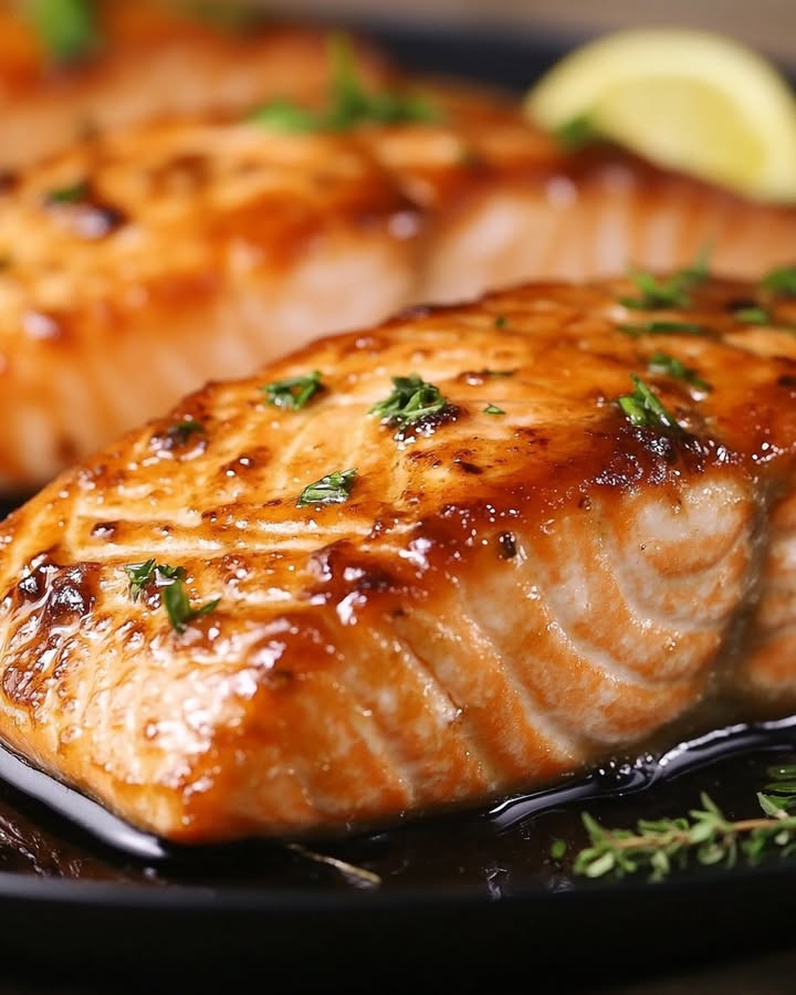 Glazed Salmon Bliss: The Ultimate Savory Delight 2 Glazed Salmon Bliss