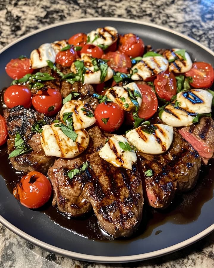 Grilled Caprese Steak: The Ultimate Summer Recipe 2 Grilled Caprese Steak