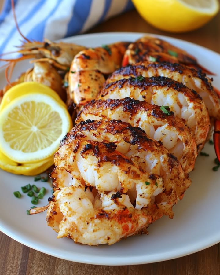 Grilled Lobster Shrimp: Best Savory Seafood Delight 2 Grilled Lobster Shrimp