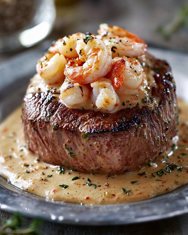 Lobster Shrimp Filet Mignon: The Ultimate Gourmet Delight 2 Lobster Shrimp Filet Mignon