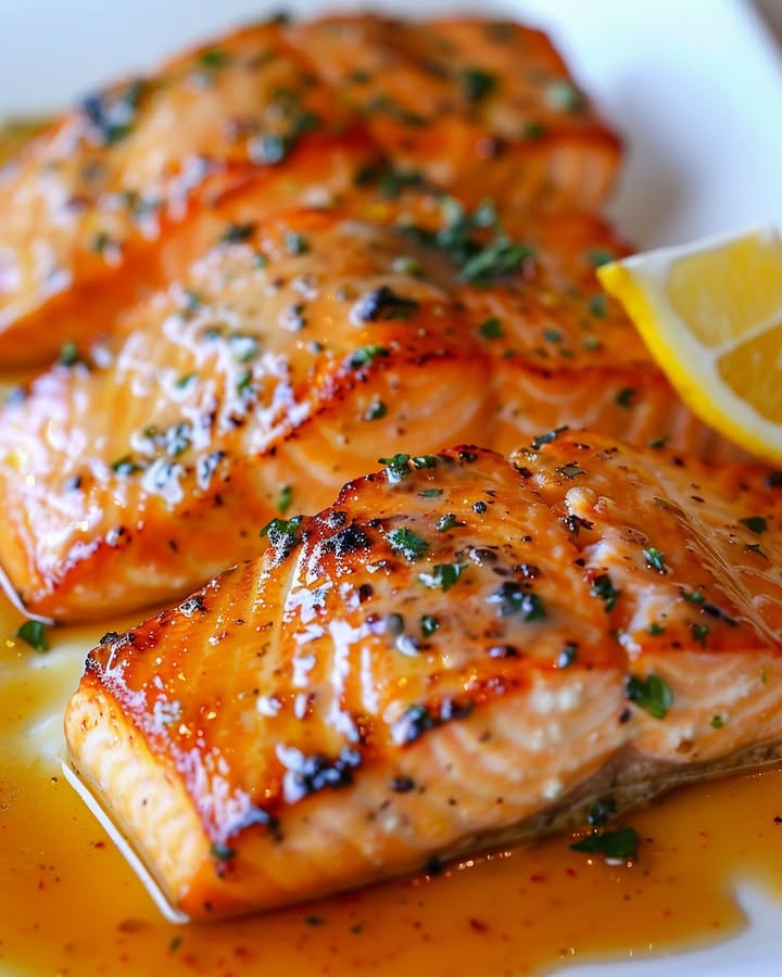 Orange Glazed Salmon