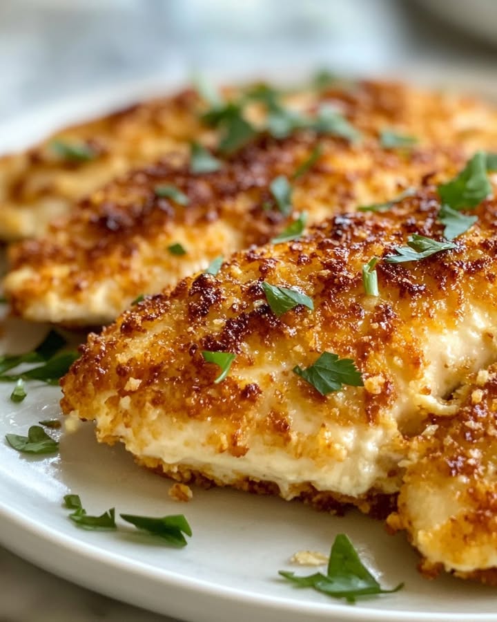Parmesan Crusted Chicken: The Ultimate Easy Recipe 2 Parmesan Crusted Chicken