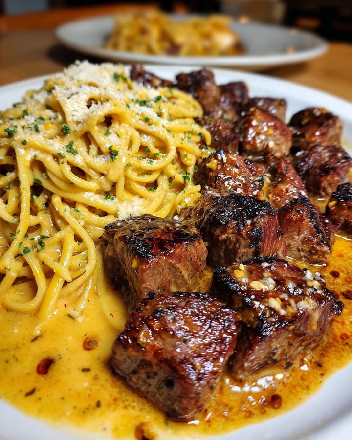 Spicy Beef Linguine Delight: Savoureux & Simple Recipe 2 Spicy Beef Linguine Delight