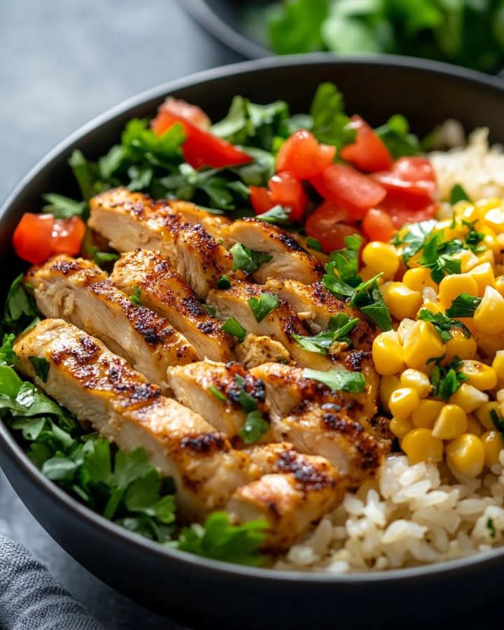 Street Corn Chicken Bowl: Authentic Mexican Flavor Burst 2 Street Corn Chicken Bowl
