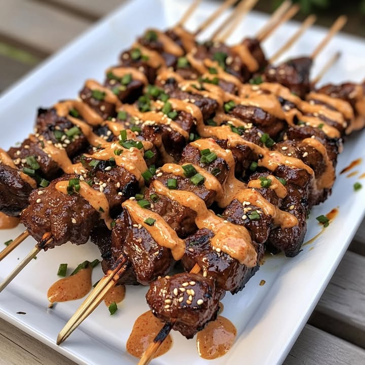 Bulgogi Beef Skewers
