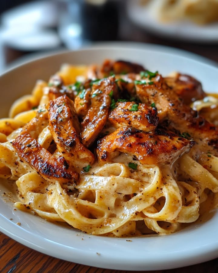 Cajun Chicken Fettuccine: Savory & Spicy Delight 2 Cajun Chicken Fettuccine