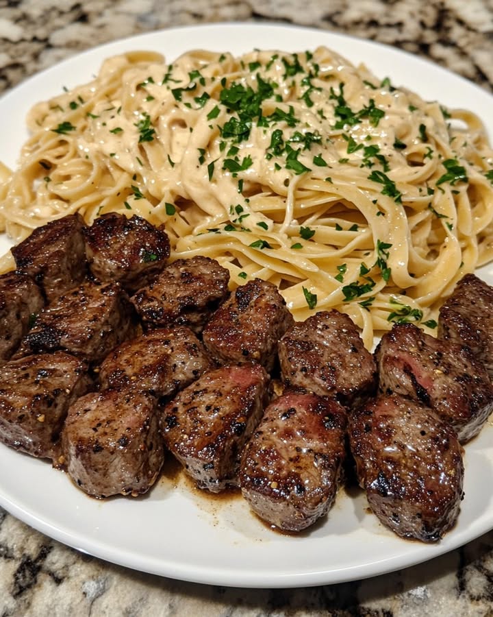 Cajun Steak Fettuccine Bites: Best Savory Twist for Dinner 2 Cajun Steak Fettuccine Bites