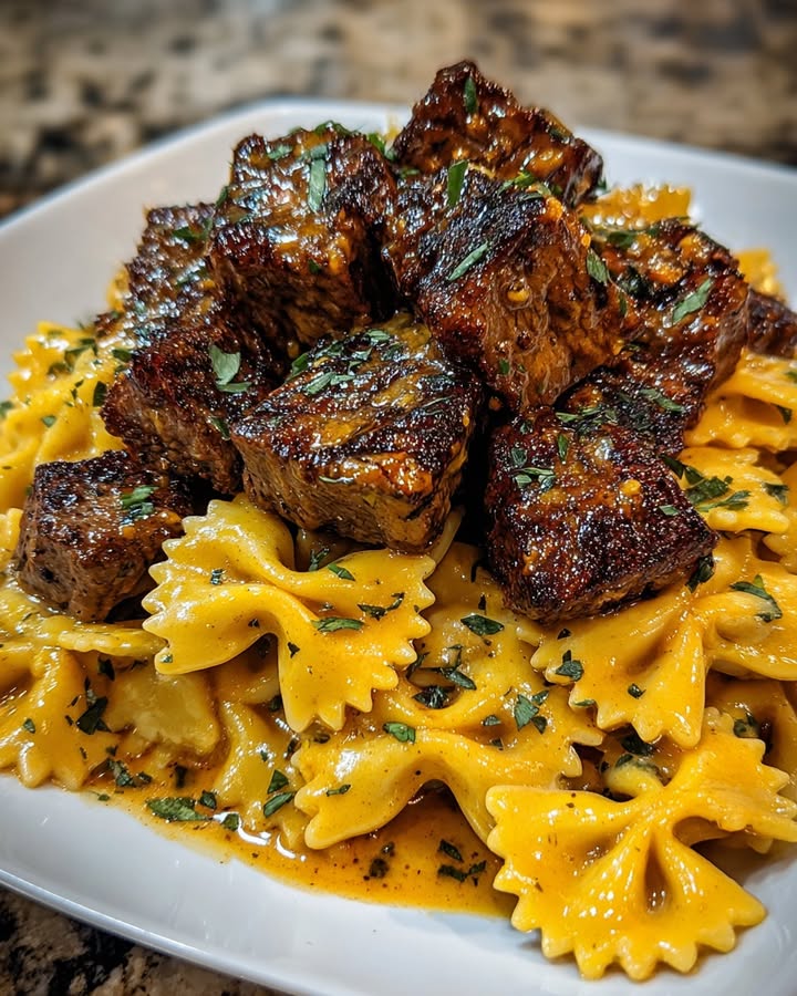 Cheesy Garlic Beef Pasta: The Ultimate Savory Delight 2 Cheesy Garlic Beef Pasta