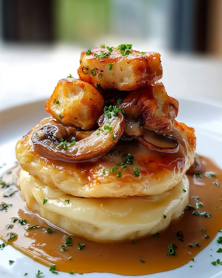 Chicken Mushroom Puff: Savour the Best Flaky Delight 2 Chicken Mushroom Puff