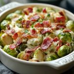 Creamy Bacon Brussels