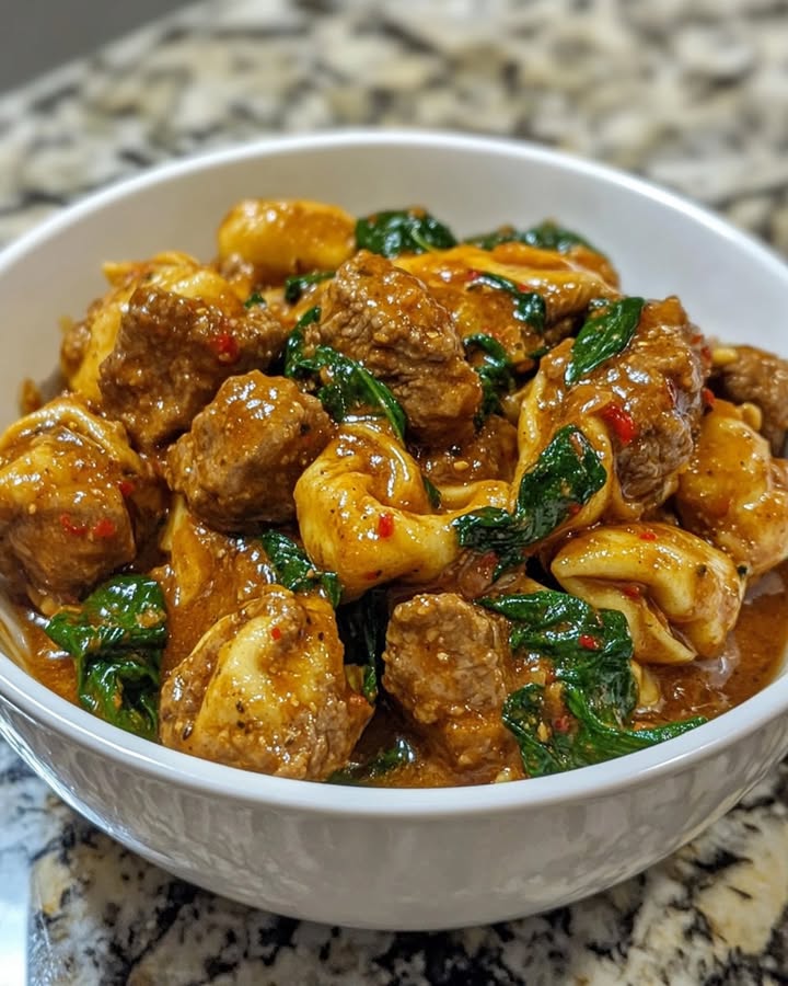 Creamy Beef Tortellini: The Ultimate Savory Delight 2 Creamy Beef Tortellini