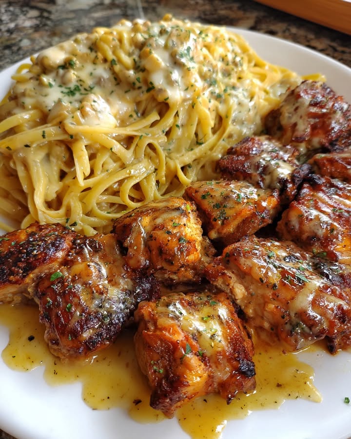 Creamy Chicken Linguine