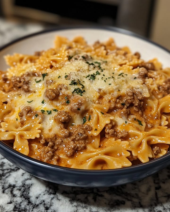Creamy Garlic Beef Pasta: The Best Savory Comfort Food 1 Creamy Garlic Beef Pasta