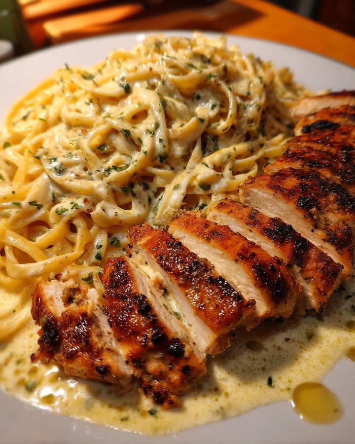 Garlic Chicken Alfredo