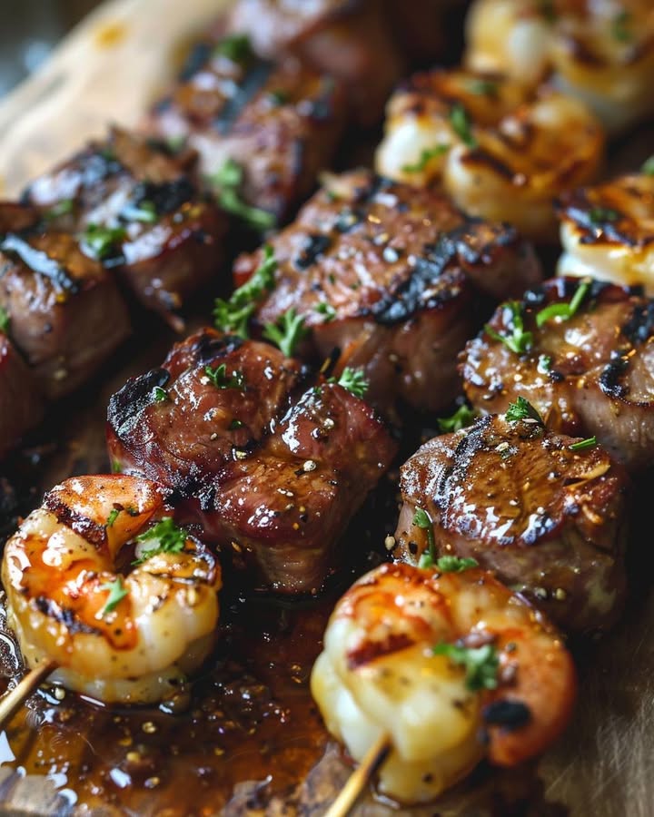 Honey Mustard Skewers