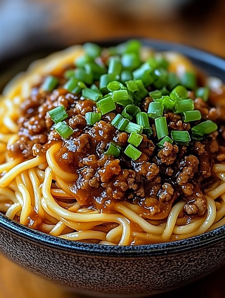 Mongolian Beef Noodles
