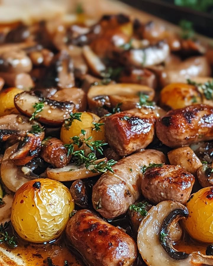 Oven-Baked Sausage Medley