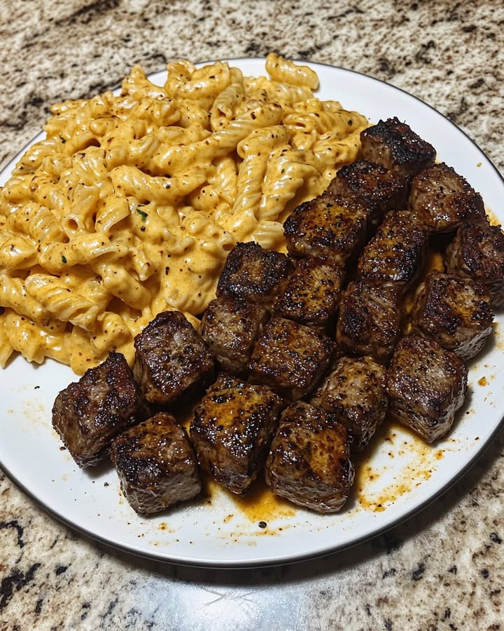 Spicy Cheddar Steak Pasta: Best Creamy Comfort Food 2 Spicy Cheddar Steak Pasta