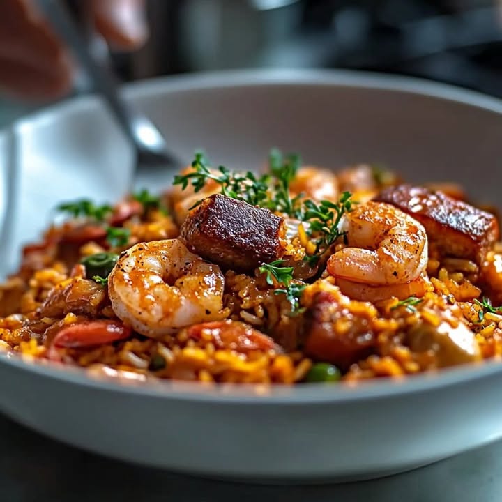 Spicy Louisiana Jambalaya: Authentic Flavor in Every Bite 2 Spicy Louisiana Jambalaya