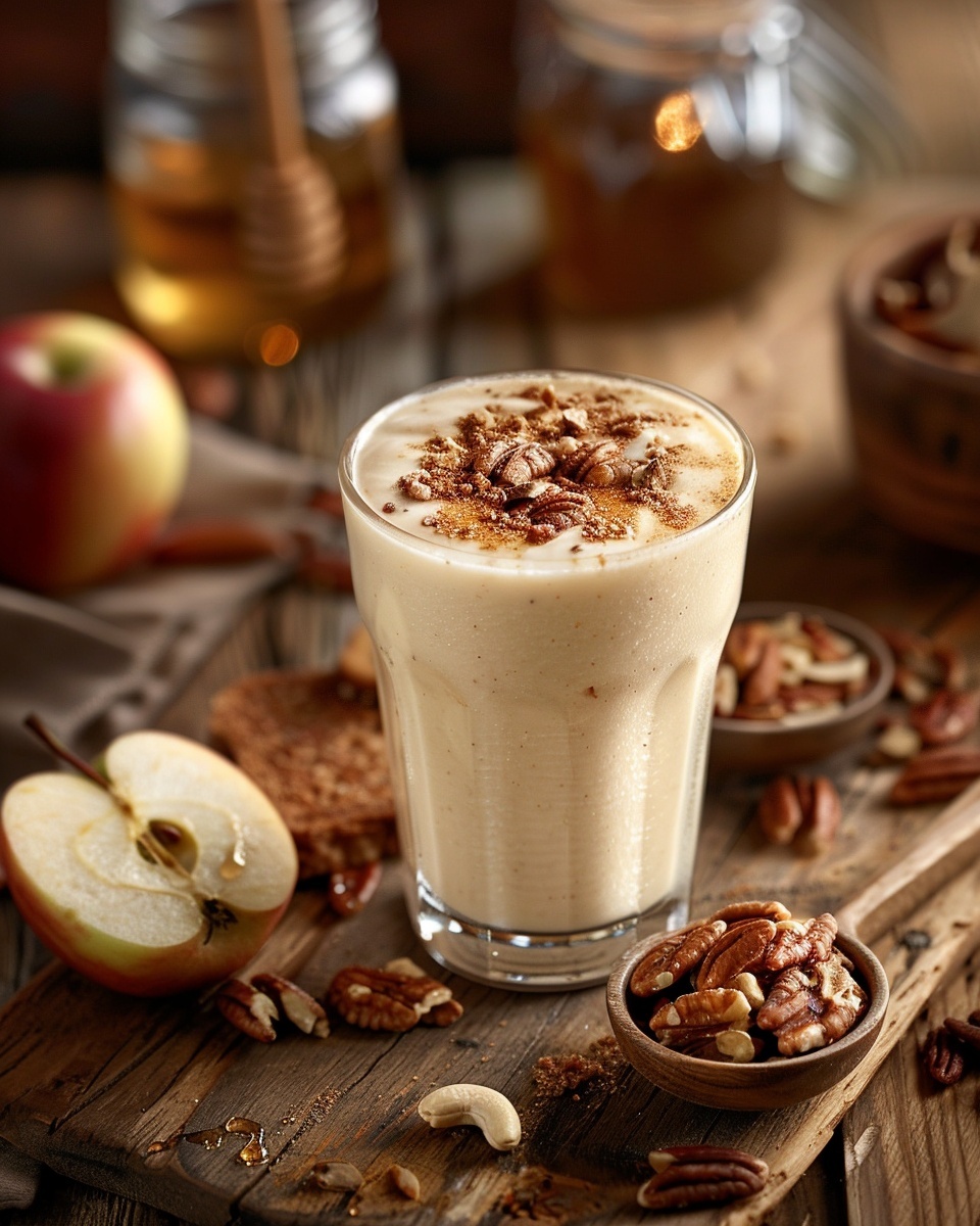 Apple Banana Smoothie for Breakfast