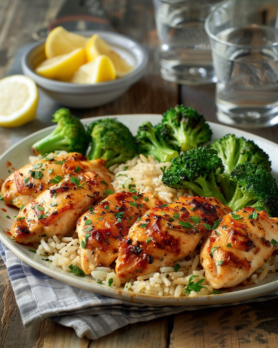 Baked Chicken with Rice