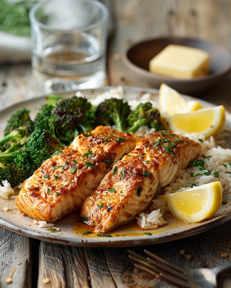 Baked Fish with Rice