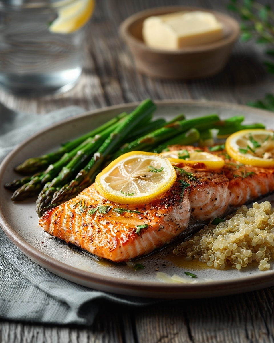 Baked Salmon with Lemon