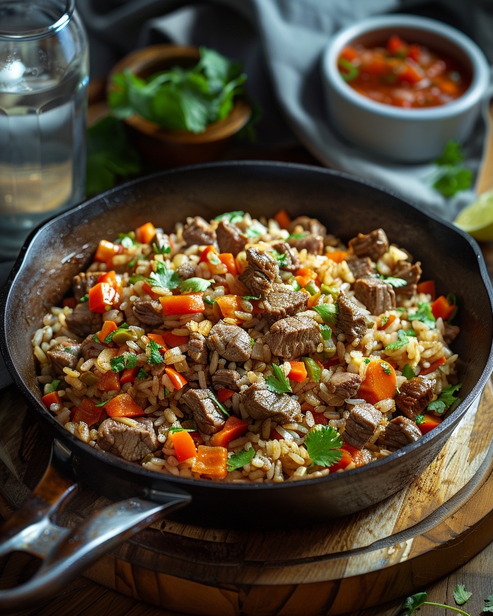 Delicious Beef Rice Skillet: A Quick and Easy Dinner Idea 8 Beef Rice Skillet