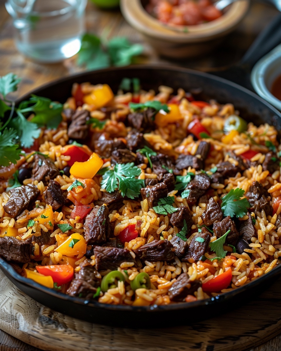 Delicious Beef Rice Skillet: A Quick And Easy Dinner Idea