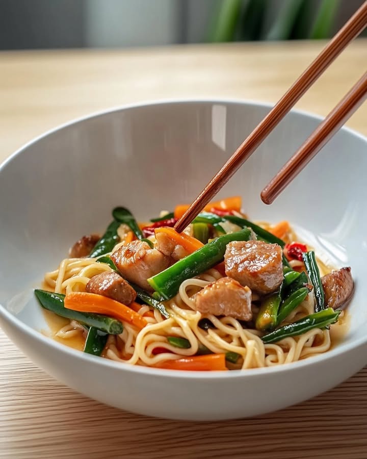 Beef Vegetable Noodles: Savory and Easy Recipe 2 Beef Vegetable Noodles