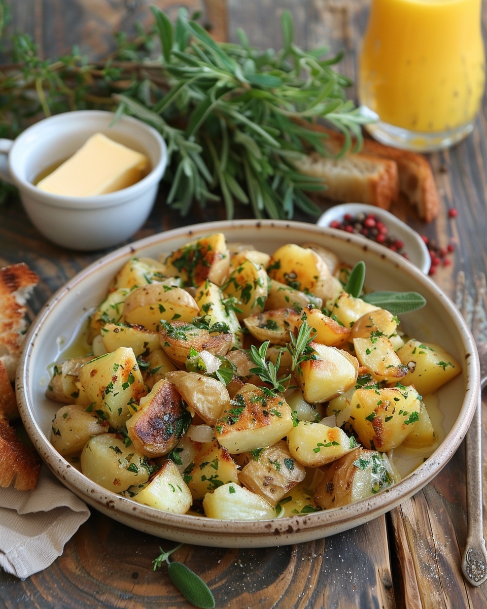 Breakfast Potatoes with Herbs