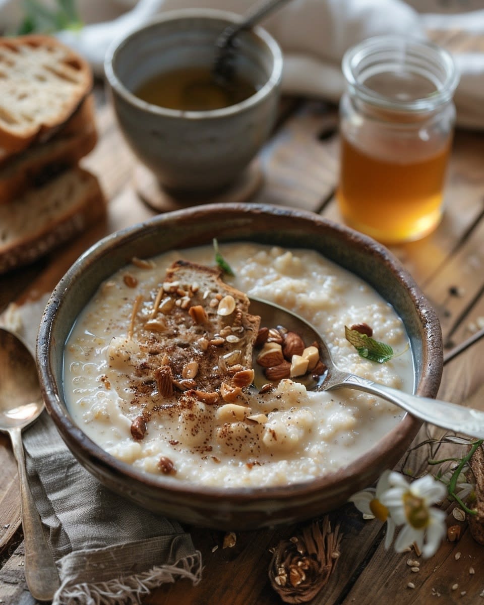 How to Make Delicious Buckwheat Porridge with Almond Milk: A Healthy and Tasty Breakfast 8 Buckwheat Porridge with Almond Milk