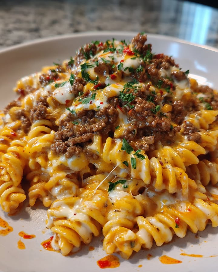 Cajun Beef Rotini: Savory and Spicy Pasta Delight 2 Cajun Beef Rotini